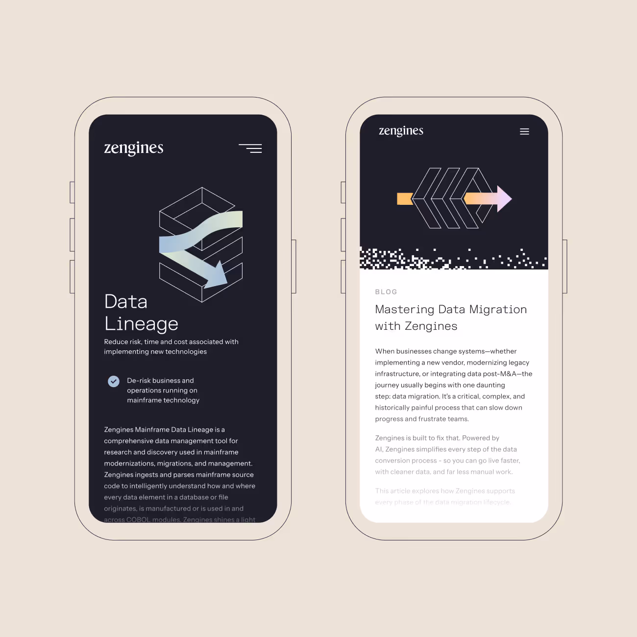 Mobile mockup