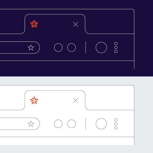 The smirk favicon works on light and dark themes