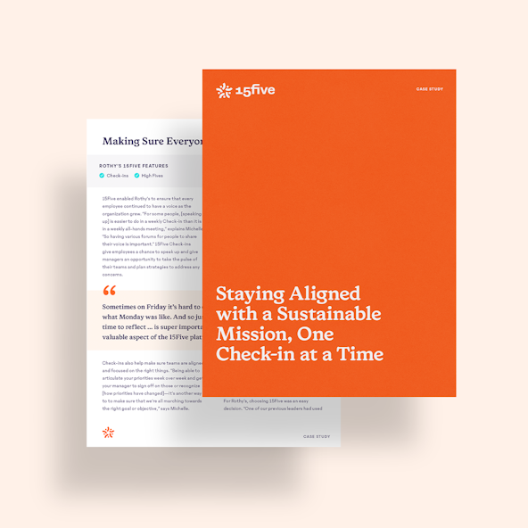 A 15Five case study