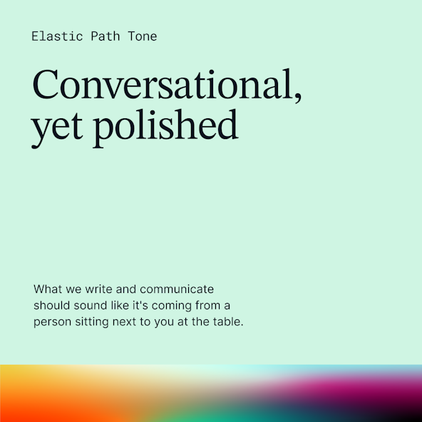 Elastic Path Voiceand Tone2