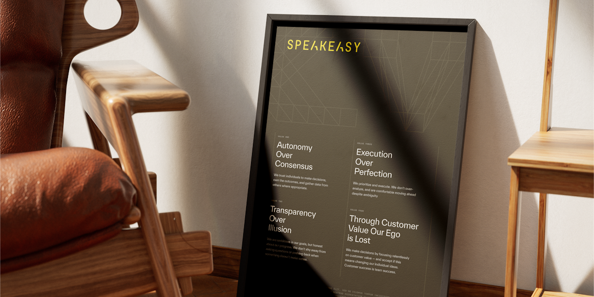 Speakeasy Poster