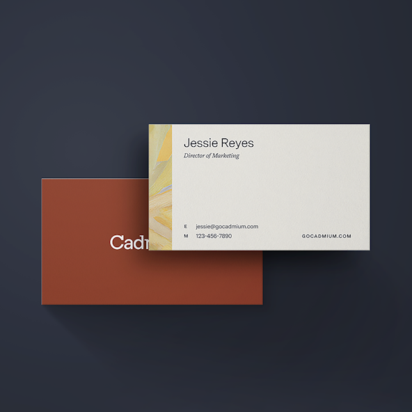 Cadmium bizcards