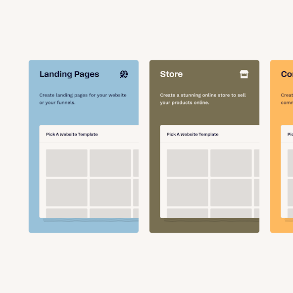 Clickfunnels cards
