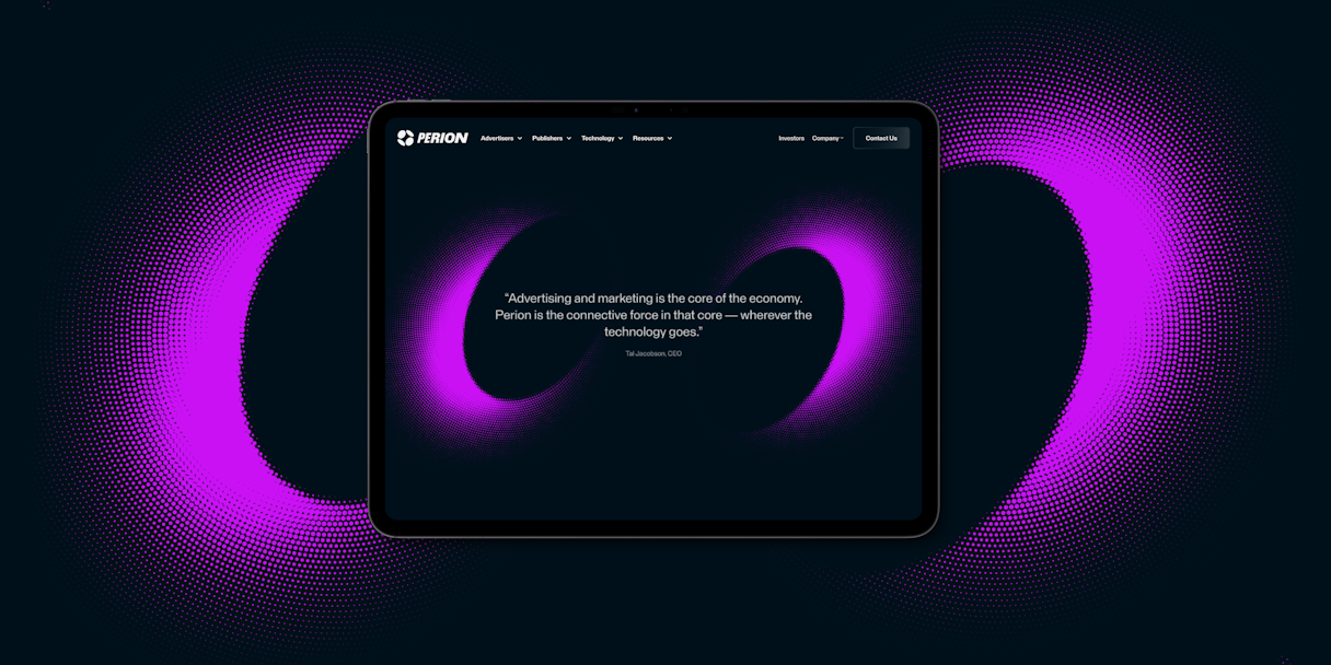 Perion UI mockup