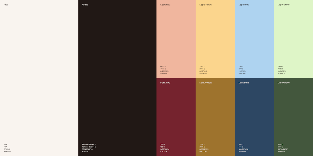 Popl Color Palette