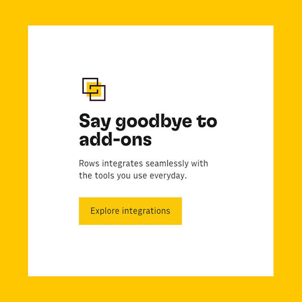 An example of type hierarchy from the Rows website.