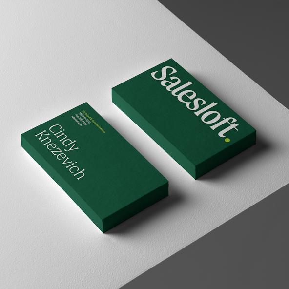Salesloft business cards